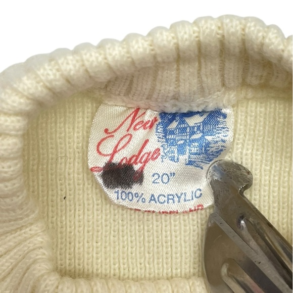 Cream yellow baby Ireland Sweater with Green Logo shamrock - Picture 3 of 4